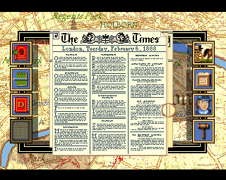 Sherlock Holmes: Consulting Detective screenshot 4 for TurboGrafx CD